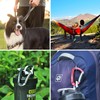 Brotree Carabiner, Load Capacity 26.5 lbs (12 KN (1200 kg),