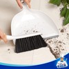 MR.SIGA Dustpan and Brush Set, Portable Cleaning Brush and Dustpan