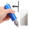 BORDSTRACT Electric Hand Drill Kit, 0.3-4mm Handheld Electric Mini Drill