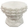 YUYAKESHI Round, Lotus Shape for Buddha Statues, Coco Palm Fruit