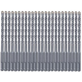 SDS Plus Rotary Hammer Drill Bit 24Pcs 5/32 in. x 8 in. Masonry Concrete Rock Drill