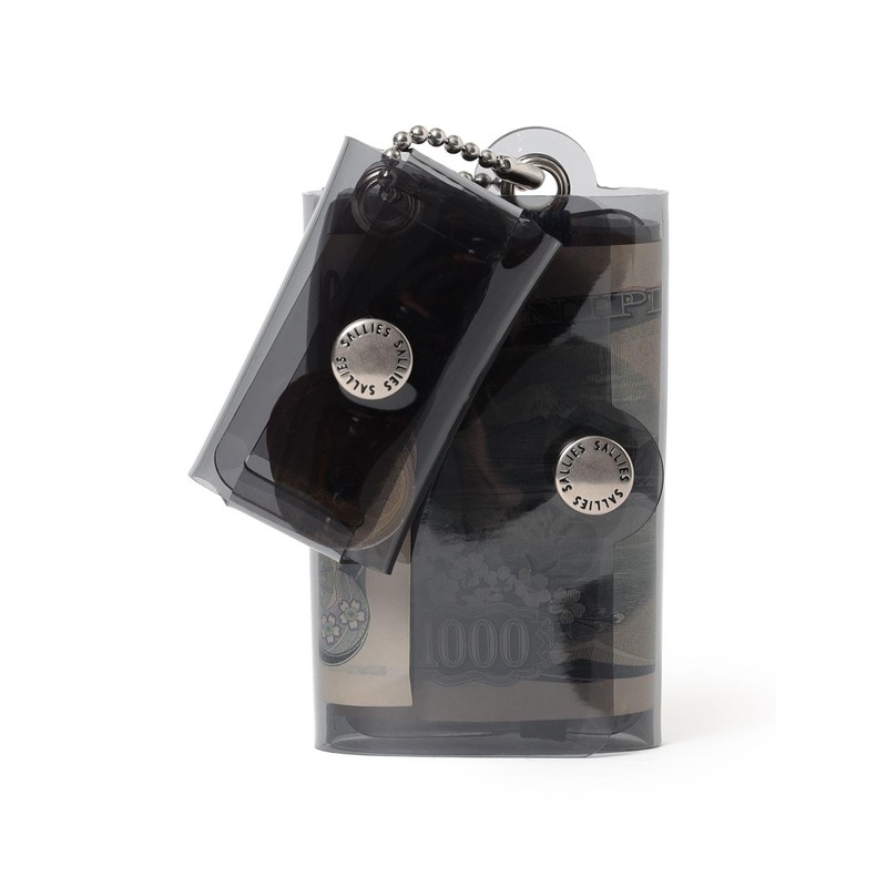 bpr BEAMS SALLIES Minimal Wallet Pocket Pal 33030554540, gray