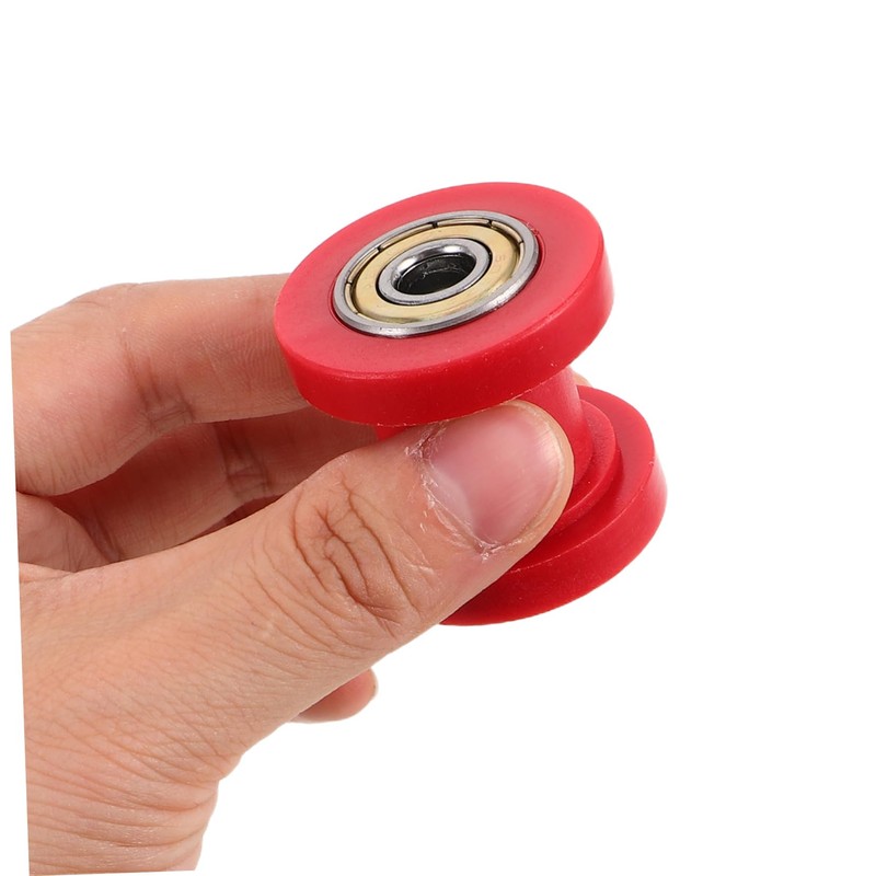 BUGUUYO 3pcs Chain Roller Tensioner Durable Wheel Guide for Dirt