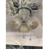 HARBOR BREEZE Ceiling Fan 3-Light KIT Frosted Alabaster Glass Shade