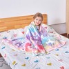 Catalonia Classy Cuddly Blanket Children Glow in the Dark Unicorn,