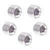 Glarks 16Pcs 304 Stainless Steel 1/8'' NPT Male Pipe Plug
