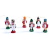 BRUBAKER Nutcrackers Tree Ornaments Set - Hanging Figurines - Designed