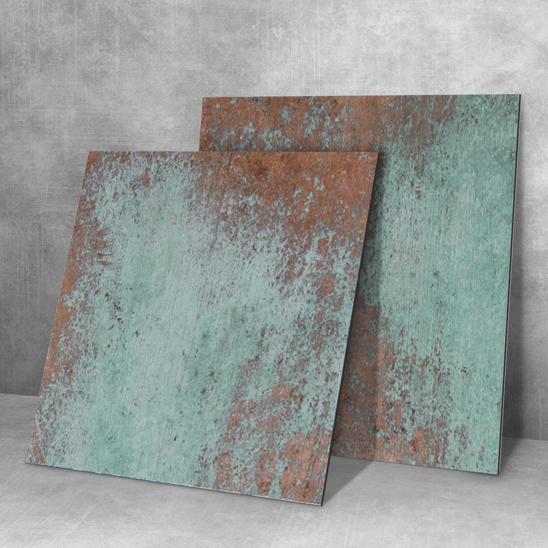 neukids distressed splashback metal rust, bronze blue splashbacks for kitchen,