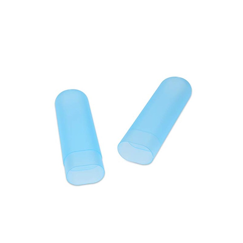 kwmobile Set de 3 fundas para cepillo de dientes -