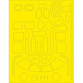 Eduard Mask 1:48 - B-25D (Revell)