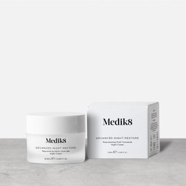 Medik8 Advanced Night Restore, Multi-Ceramide Night Cream - 12.5ml (Travel) | Rejuvenating Moisturiser, Deeply Nourish and Visibly Firm Your Complexion While You Sleep