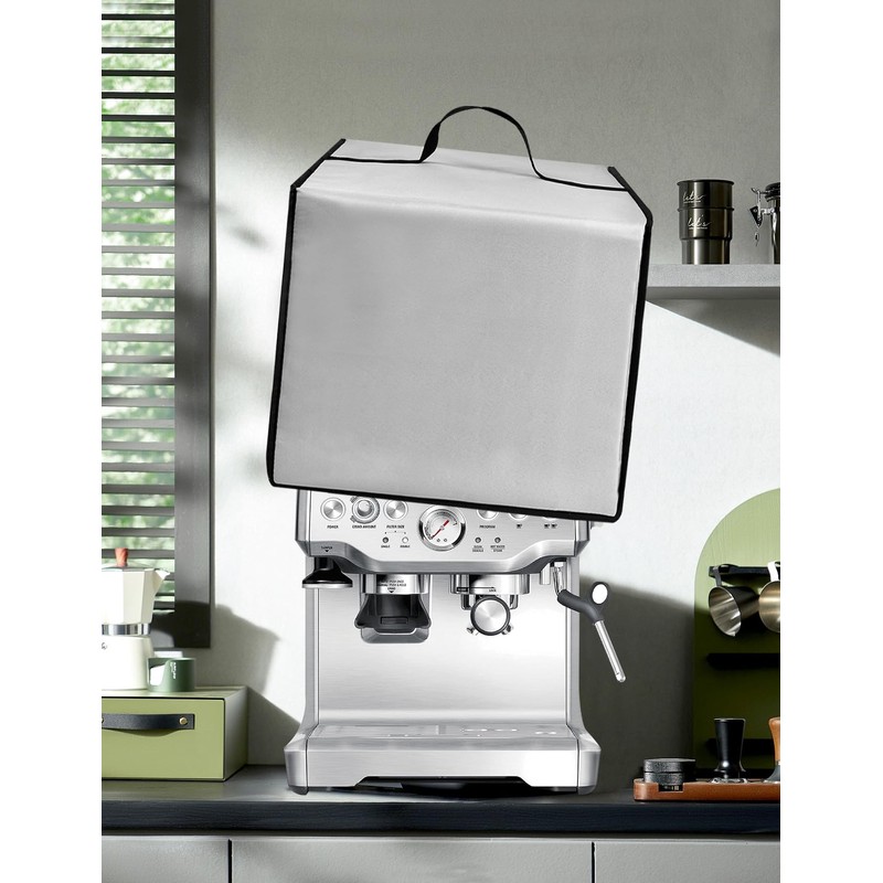 EiiJugaloo Espresso Machine Cover Latte Maker Cover Heavy Duty Heat-Resistant