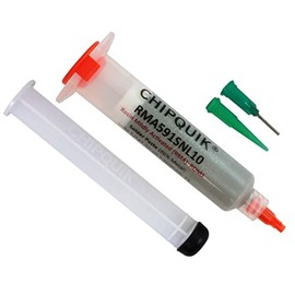 Chip Quik RMA591SNL10 RMA Solder Paste Sn96.5/Ag3.0/Cu0.5 T4 (35g syringe) ROM1