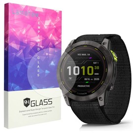 Lamshaw Compatible for Garmin Enduro 2 Screen Protector, [3 Pack] 9H Tempered Glass Screen Protector Film Compatible for Garmin Enduro 2 Smartwatch (3 PACK)