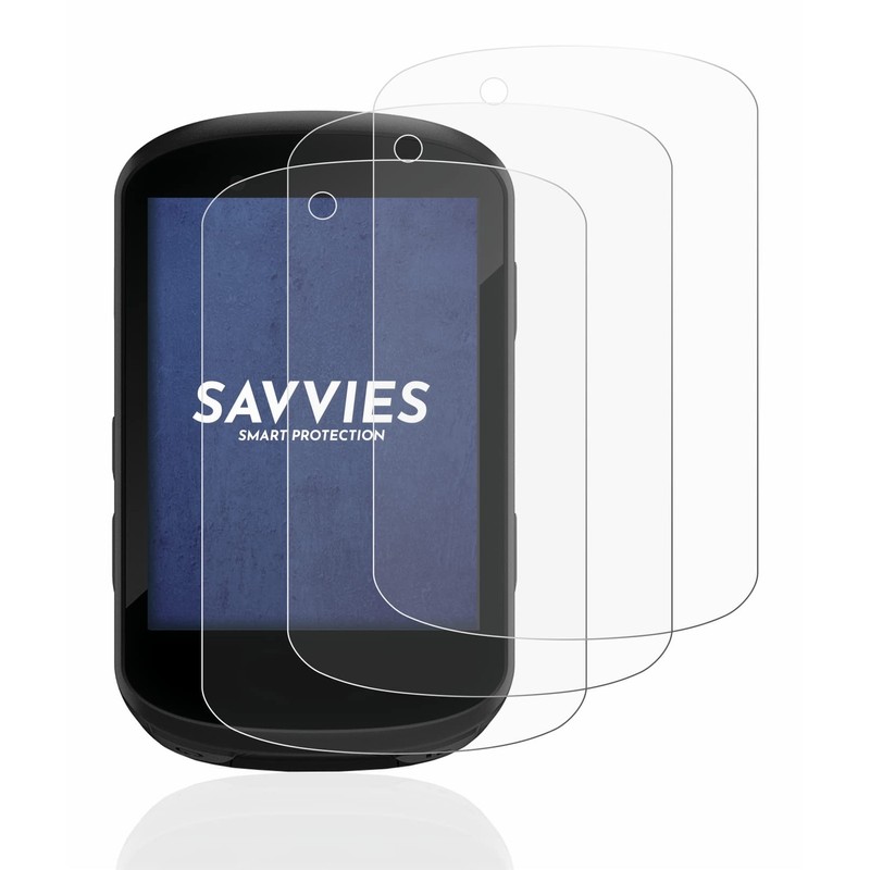 Savvies 6 Pack Screen Protector compatible with Garmin Edge 530
