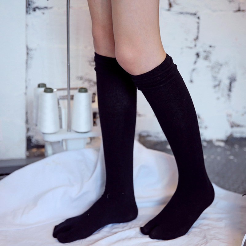 SUNTRADE 2 Pairs Tabi Socks with Split Toe, Casual Sandal,