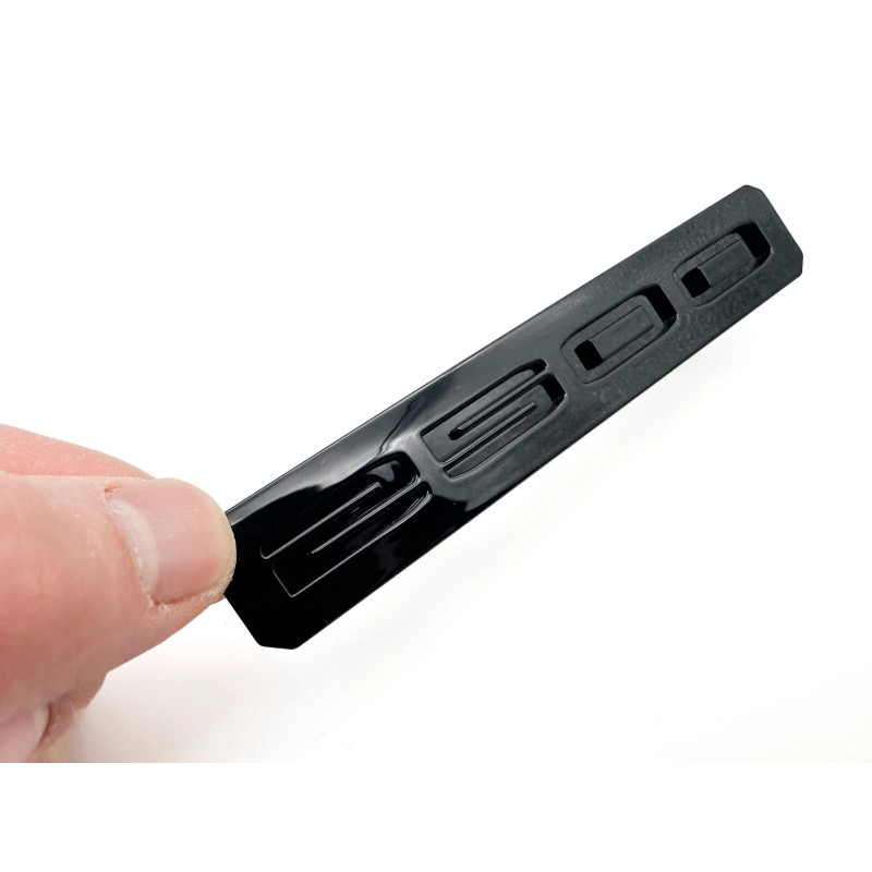 Auto Gloss Black Front Bumper Fascia Fender 2500 Emblems 2024+