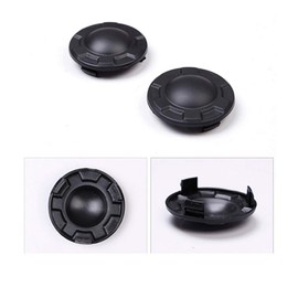 BAAQII 2 Pieces Shock Absorber Trim Protective Cover Waterproof Dustproof Cap for Mazda3 Mazda6 CX-5 CX-3 CX-9