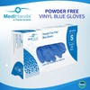 Farla MediHands Blue Small Vinyl Examination Gloves - Box of