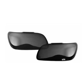 GTS Headlight Covers Solid Smoke 2 PC. Fits 1999-2006 GMC Sierra 1500
