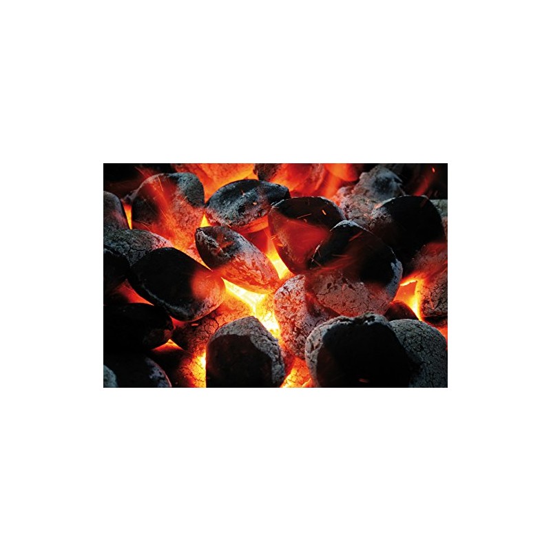Redecker Aluminum Bouffadou-Flame Blower with Oiled Beechwood Handle, 23-5/8-Inches, Leather