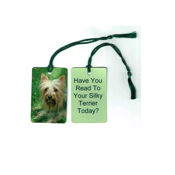 Bulldog Have You Read To Your Silky Terrier Today? Bookmark