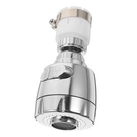 Aireador para Grifo con Múltiples Modos de Agua Ahorro para Fregadero y Baño con Conector y Acabado Cromado Resistente
