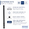 5 x Rennie Tools 110mm Long PH2 Compatible with Makita