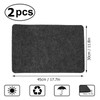 2Pcs Heat Resistant Mat Washable Free Cutting Heat Insulation Pad