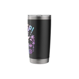 Aw Ship It's A Besties Trip 2025 Friends Cruise Girls Vacay Stainless Steel Insulated Tumbler