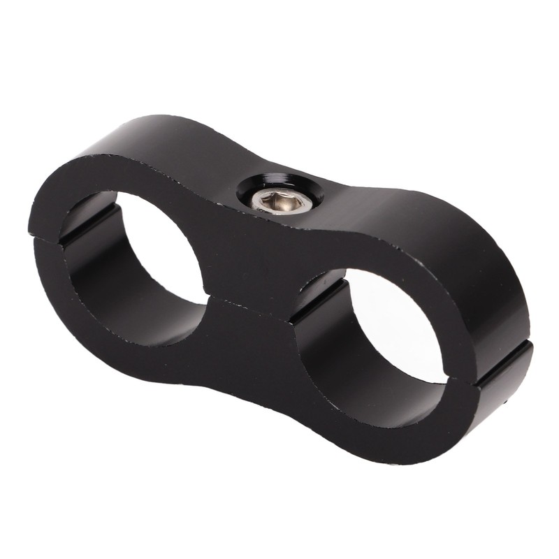 4 Pcs 8AN Hose Separator Clamp Fuel Line Mounting Clamp