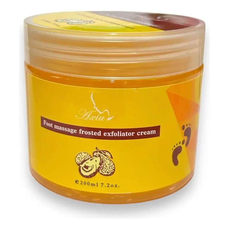 Set De 6 Tarros De Gel Exfoliante De Pies, Suaviza