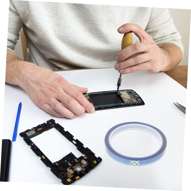 FUNOMOCYA High Resistant Tape 5 Rolls 10mm x 33m Black