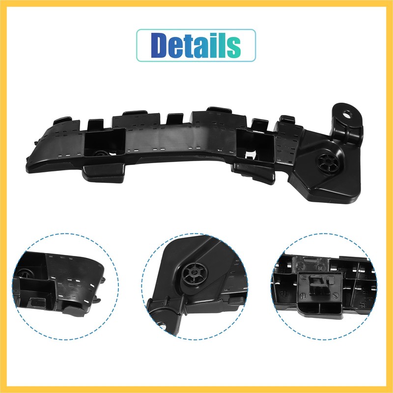 REPAIROCK 1 Pair Left Right Side Car Front Bumper Mounting