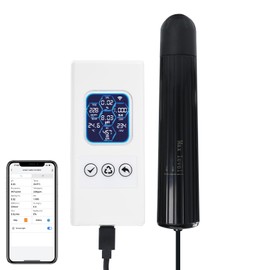 7-in-1 Wireless Water Quality Monitor WiFi Water Analyzer Multi-Parameter pH/TDS/EC/ORP/Salinity/SG/Temp Monitor with Real-Time Alerts, Thermometer for Fish Tanks, Freshwater & Saltwater Aquarium