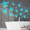 46 Pieces Sea Turtle Wall Decals Glowing Wall Decals Starfish