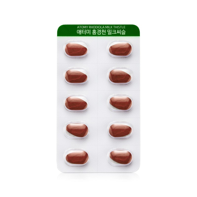 Atomy Rhodiola & Milk Thistle 600mg 120 tablets (72g) 2