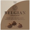 Marks and Spencer 2x M&S Belgian Marc De Champagne Truffles