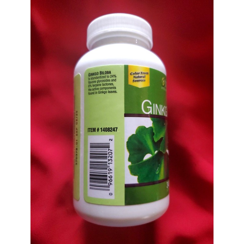 TRUNATURE GINKO BILOBA STANDARIZED HERBAL EXTRACT 120 VEGETARIAN CAPSULES