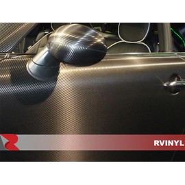 Avery Dennison SW900 194-X Black Carbon Fiber Supreme Wrapping Film Vinyl Vehicle Car Wrap Sheet Roll - (12" x 60")