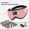 ZUMUSEN Bluetooth Sleep Headphones, 3D Wireless Music Eye Mask with