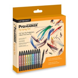 Letraset Fly Tying ProMarker Set
