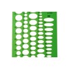 ALVIN, TD1267, Even Ellipse Master Template, 6.5" x 11" x