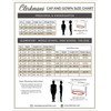 CLERKMANS Royal Blue Cap & Gown & Tassel Package -