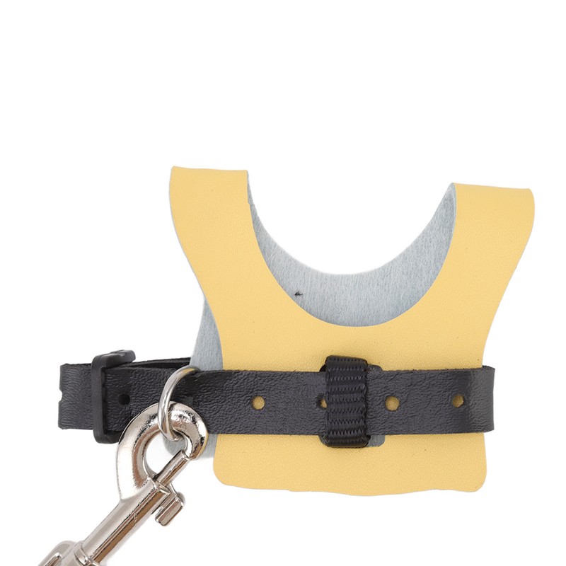 Bird Harness Leash Elastic Easy To Wear Portable Bird Traction