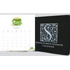 Desk Calendar with easel 2025 - Small Desktop Calendar -