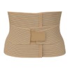 Faja Sacrolumbar Ergonómica Negra Extra Grande Con Varillas De Aluminio