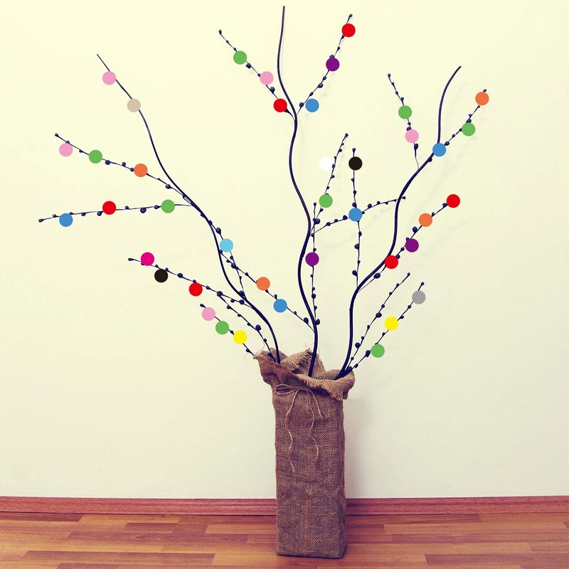 Boao Colored Round Dot Stickers Circle Small Dot Labels, Mini