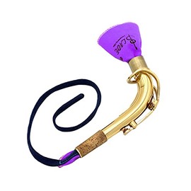 Sax Saxophone Cleaning Cloth, Saxophone Cleaning Care Kit Belt Thumb Rest Cushion Saxophone Sax Clarinet Cleaning Cloth Tool Sax Instrument Cleaner for Tube Inside Clean, Purple
