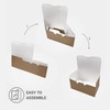 (Pack of 10 pcs) Size S Kraft Cardboard Gift Boxes